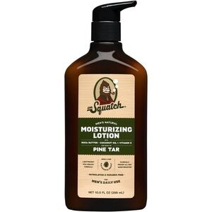 Dr. Squatch Men's Natural Pine Tar Moisturizing Hand and Body Lotion - 10 fl oz